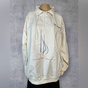 Tarpon Springs Florida Sailboat Windbreaker Pullover